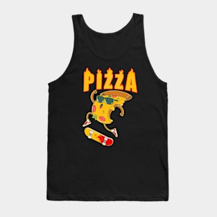 Pizza Skater Tank Top